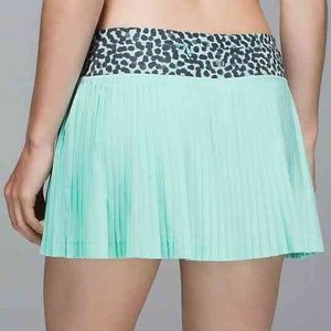 Lululemon Pleat to Street Skirt Tranquil Blue
